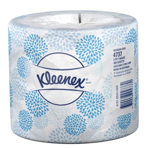 KC4737_L_1 Kleenex Toilet Tissue Roll 2 Ply 300 Sheet - Yes Products